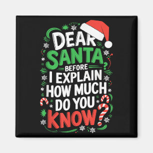 Íman Querido Papai Noel Antes de Eu Explicar Quanto Voc