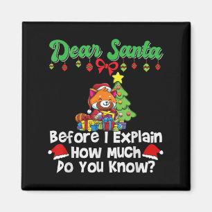 Íman Querido Papai Noel Antes de Eu Explicar Quanto Voc
