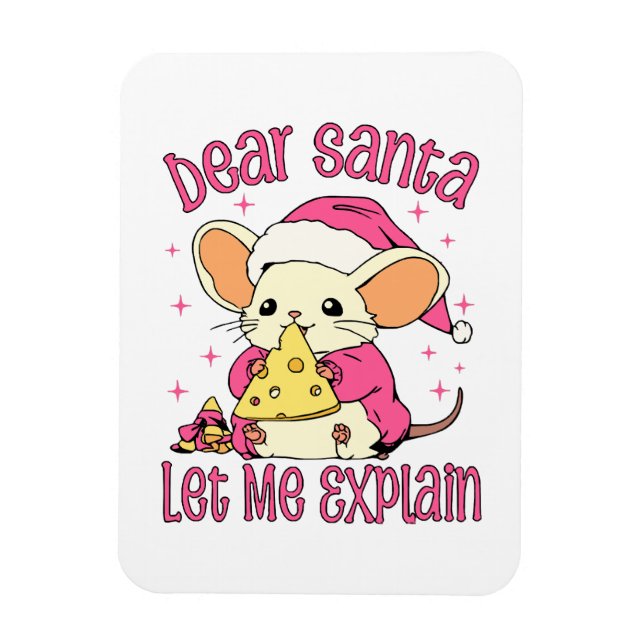 Íman Querido Papai Noel, Deixe-me Explicar (Vertical)