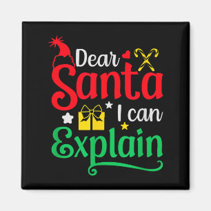 Íman Querido Papai Noel Eu Posso Explicar Piadas De Nat