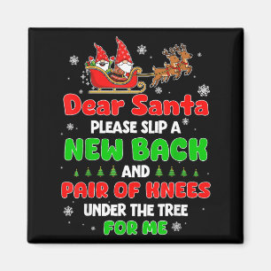 Íman Querido Papai Noel Por Favor Traga-Me Um Novo Dors