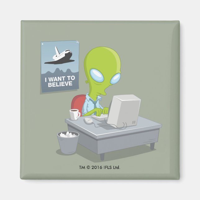 Íman Quero Acreditar (Frente)