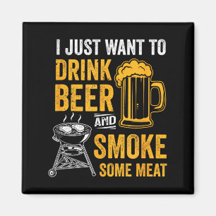 Íman Quero beber cerveja e defumar algumas carnes na ch
