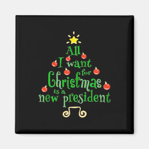 Íman Quero Que O Natal Seja Uma Nova Árvore Do Presiden