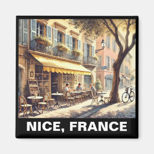 Íman Quiet Cafe em Nice France Mug