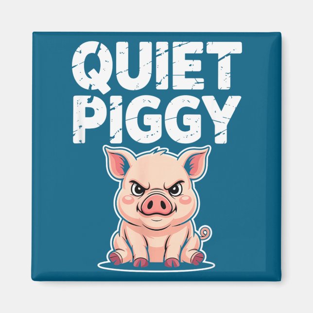 Íman Quiet Ggy Litical Funny Quote Meme Satire  (Frente)