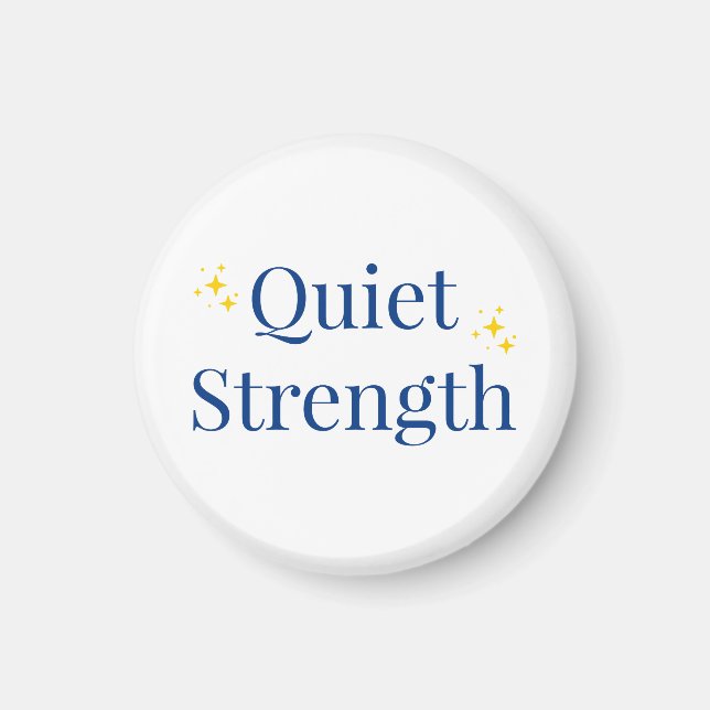 Íman Quiet Strength (Frente)