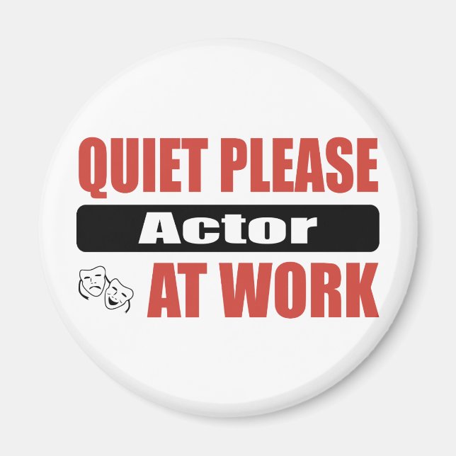 Íman Quieto, Ator No Trabalho (Frente)