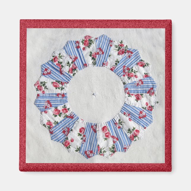 Íman Quilt da vovó Nellie - Bloqueio #3 (Frente)