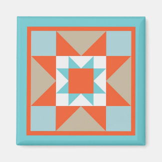 Íman Quilt Magnet - Martha Washington Star