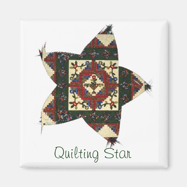Íman Quilting Star Magnet (Frente)