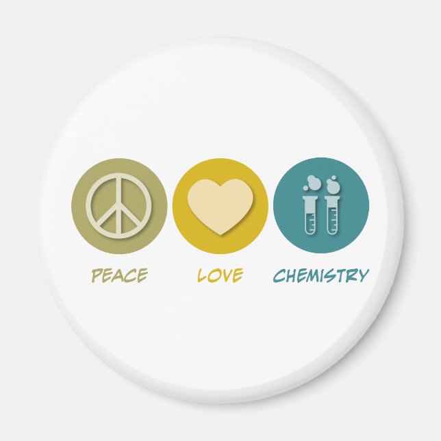 Íman Química de Paz e Amor (Frente)