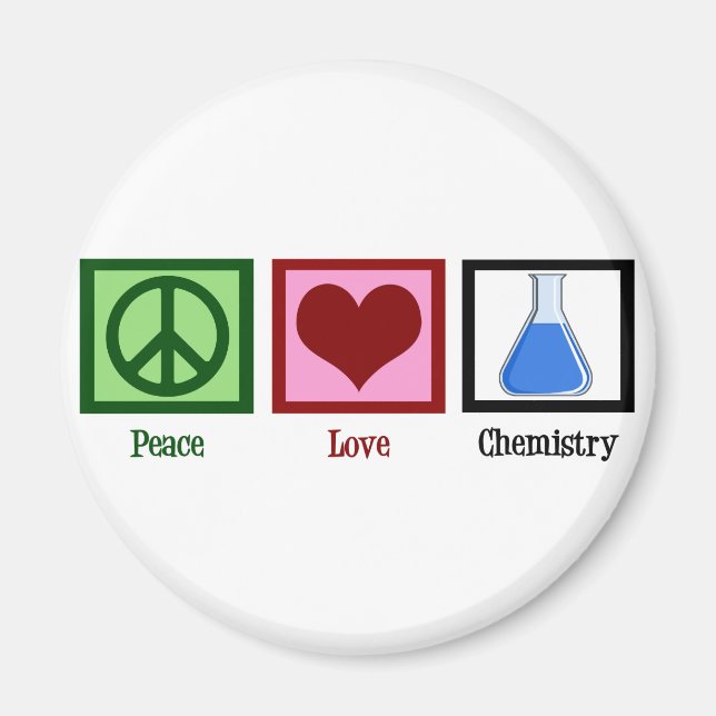 Íman Química de Paz e Amor (Frente)