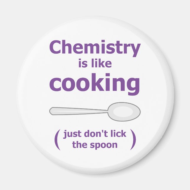 Íman Química é experiência de cientistas cozinhar (Frente)