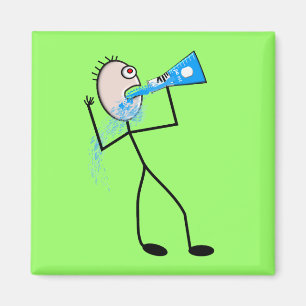 Íman Química Major Funny Stick Man Gifts