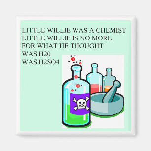 Íman química, pequena rima de willie