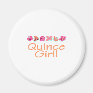 Íman Quince Girl (cor de pêssego)
