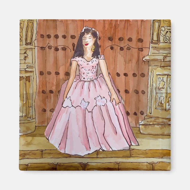 Íman Quinceañera em Santo Domingo, Oaxaca (Frente)