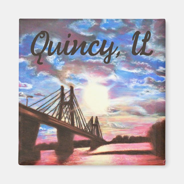 Íman Quincy Bridge Magnet (Frente)