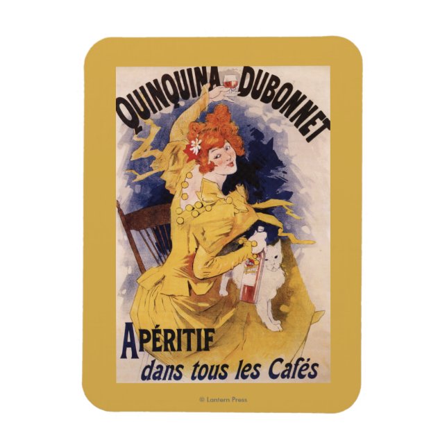 Íman Quinquina Dubonnet Aperitif Promocional (Vertical)