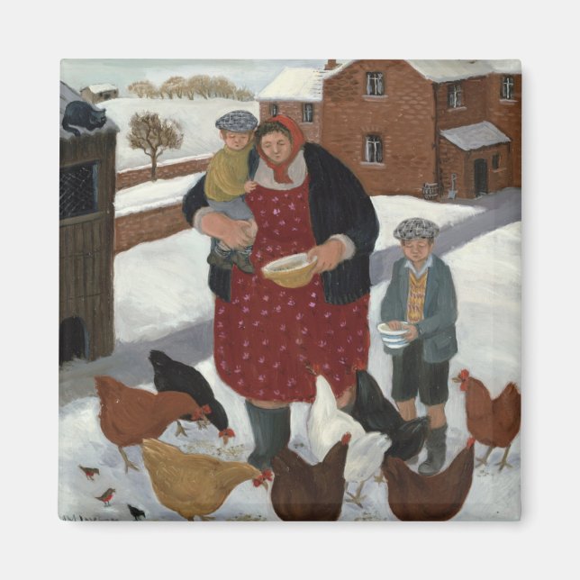 Íman Quintal de inverno (Frente)