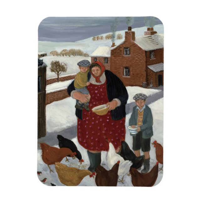 Íman Quintal de inverno (Vertical)