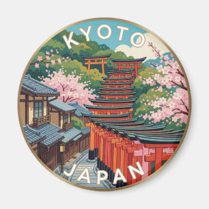 Íman Quioto Japão Viagem Japonesa Colorida