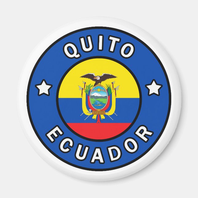 Íman Quito Equador (Frente)