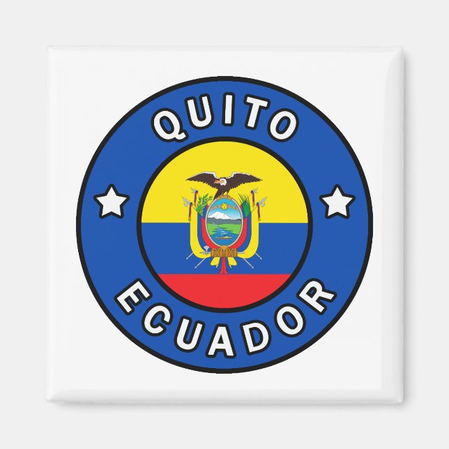 Íman Quito Equador (Frente)