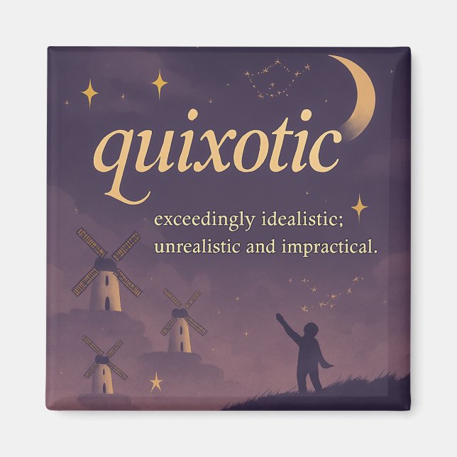 Íman Quixotesco (Frente)