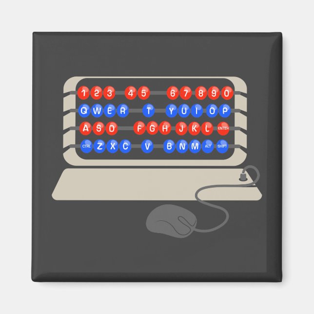 ÍMAN QWERTY B.C. (Frente)