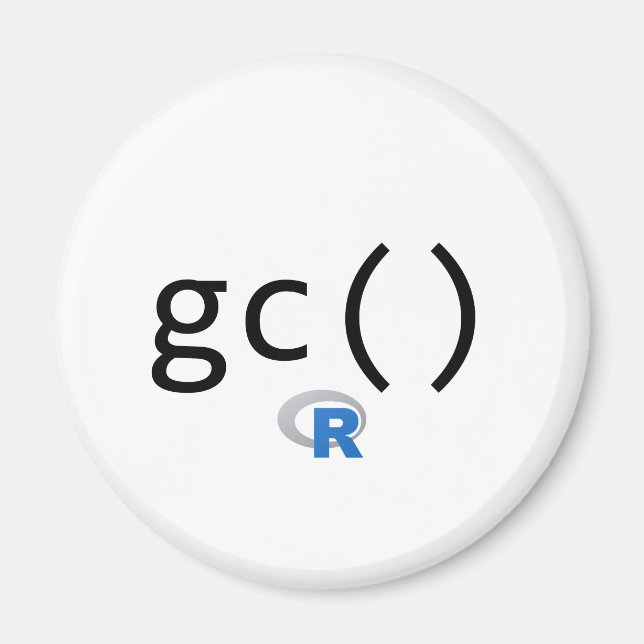 Íman R Coletor de Lixo (Frente)