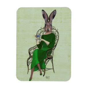 Íman Rabbit Bella Tomando chá 3