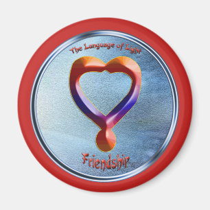 Íman Rabiscar no símbolo da Amizade