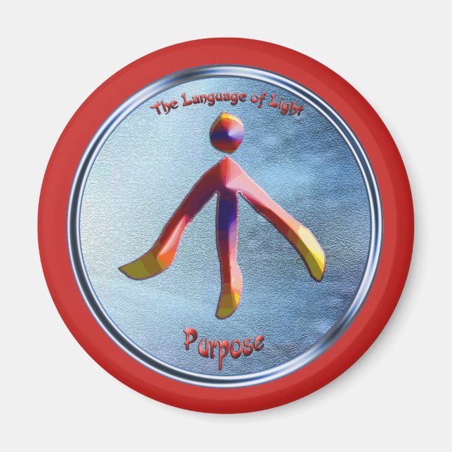 Íman Rabiscar no símbolo da finalidade (Frente)