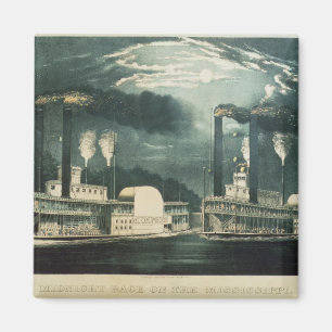 Íman Raça da meia-noite no Mississippi, 1875