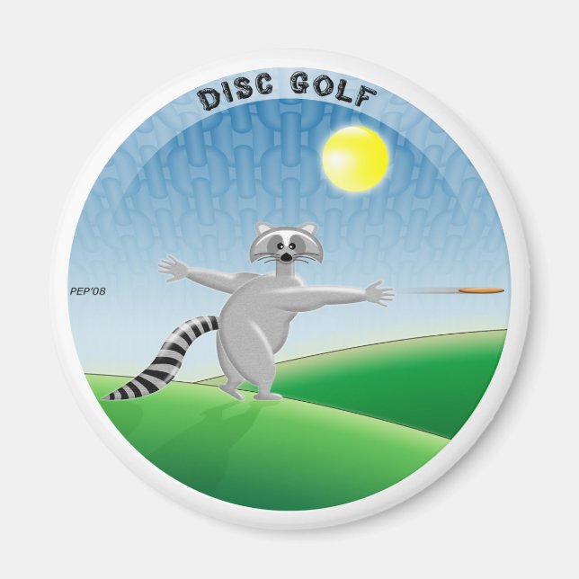 Íman Raccoon (Frente)