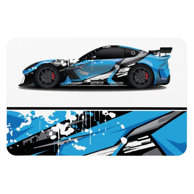 Íman Race Car Magnet (Horizontal)