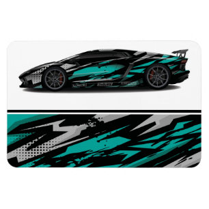 Íman Race Car Magnet