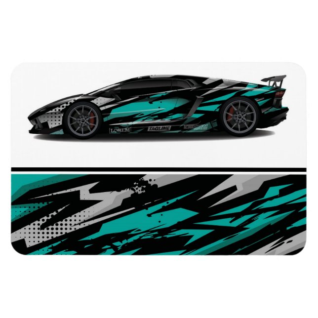 Íman Race Car Magnet (Horizontal)