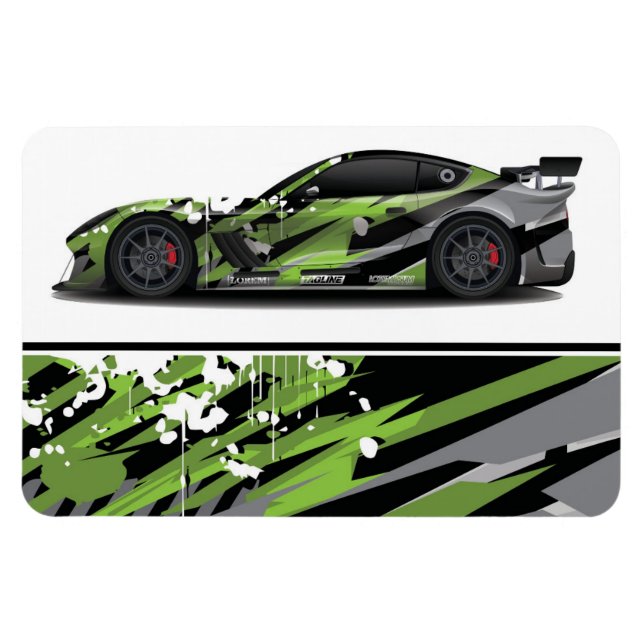 Íman Race Car Magnet (Horizontal)