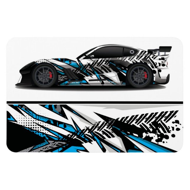 Íman Race Car Magnet (Horizontal)