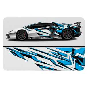 Íman Race Car Magnet