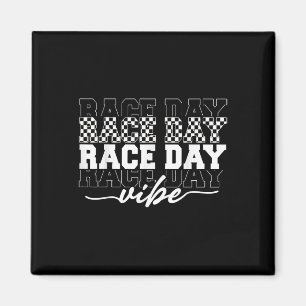 Íman Race Day Vibes Checkered Coquette Arco Racing M