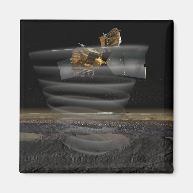 Íman Radar de Marte Reconnaissance Orbiter no Trabalho (Frente)