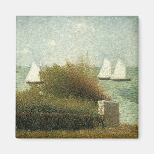 Íman Rade de Grandcamp por Georges Seurat, arte do