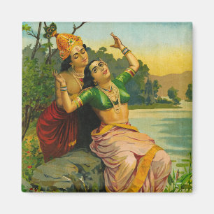 Íman Radha Bilas por Raja Ravi Varma