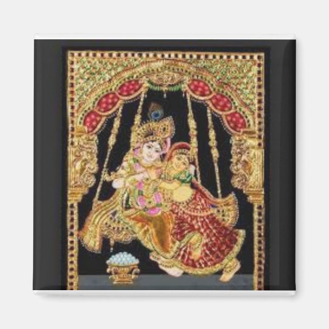 Íman Radha Krishna Magnet (Frente)