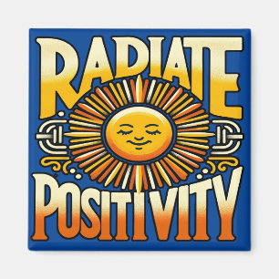Íman Radiar Sol Sorridente de Positividade