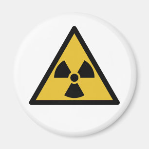 Íman Radiation Warning Symbol (Radioactive Danger)